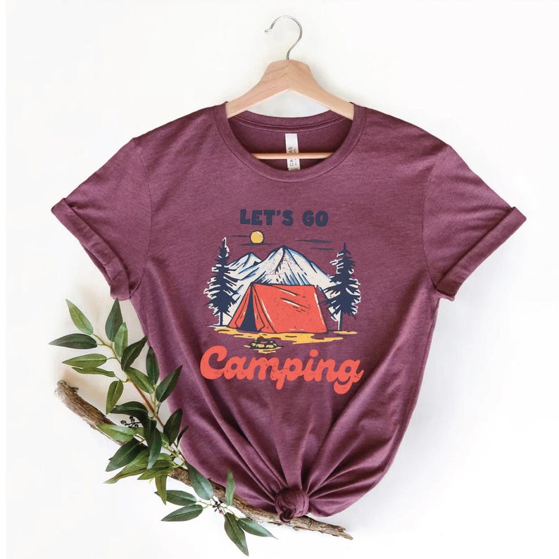 Camping Graphic Tee: Unisex Soft Cotton, Eco Friendly Shirt image 6