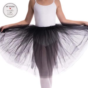 Jupe midi en tulle 3 couches, jupes maman et moi, jupes de famille, jupe tutu, jupe tutu pour ballet adulte, jupe en tulle