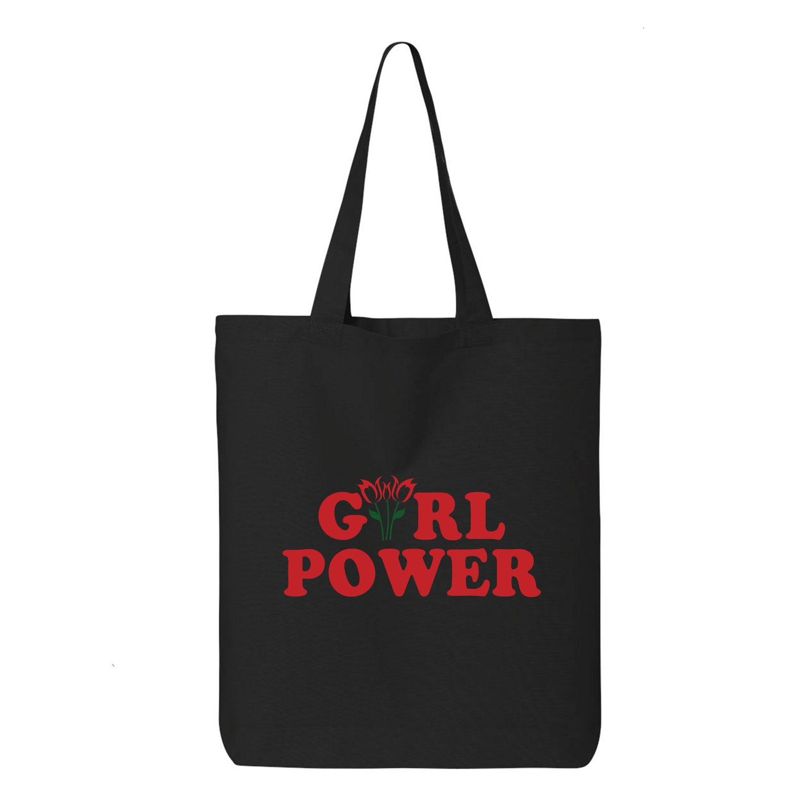 Girl Power Tote Bag GRL PWR Feminist Tote Friendly Bag Etsy