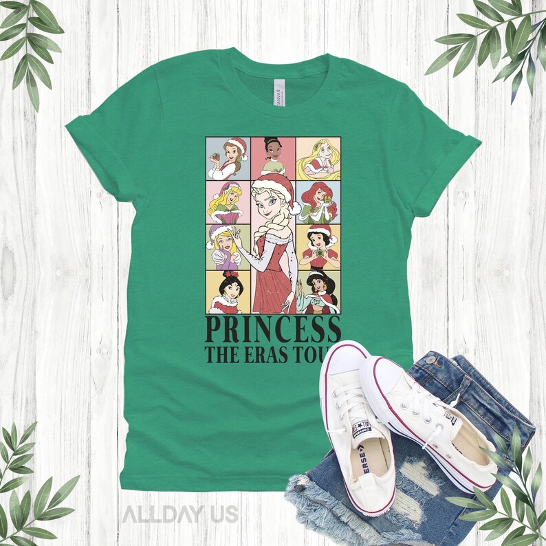 Princess Eras Tour Nostalgic Tribute-tröja - Disney-familjetröja, smörmjuk bomull, klassisk passform - unisex småbarn till vuxen bild 4