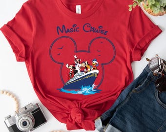 Koszulka Disney Cruise: rodzinne, pasujące bawełniane koszulki wakacyjne