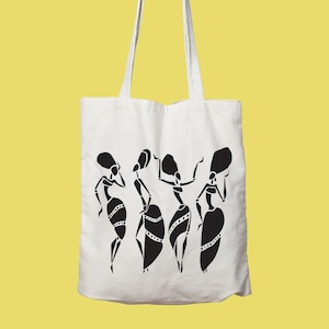 Ethnic - African Style Women&#39;s Tote Bag,  Eco-Friendly Bag, Shopping Bag, Farmers Tote Bag, Canvas Tote Bag, Eco-Friendly Bag, Canvas Bag
