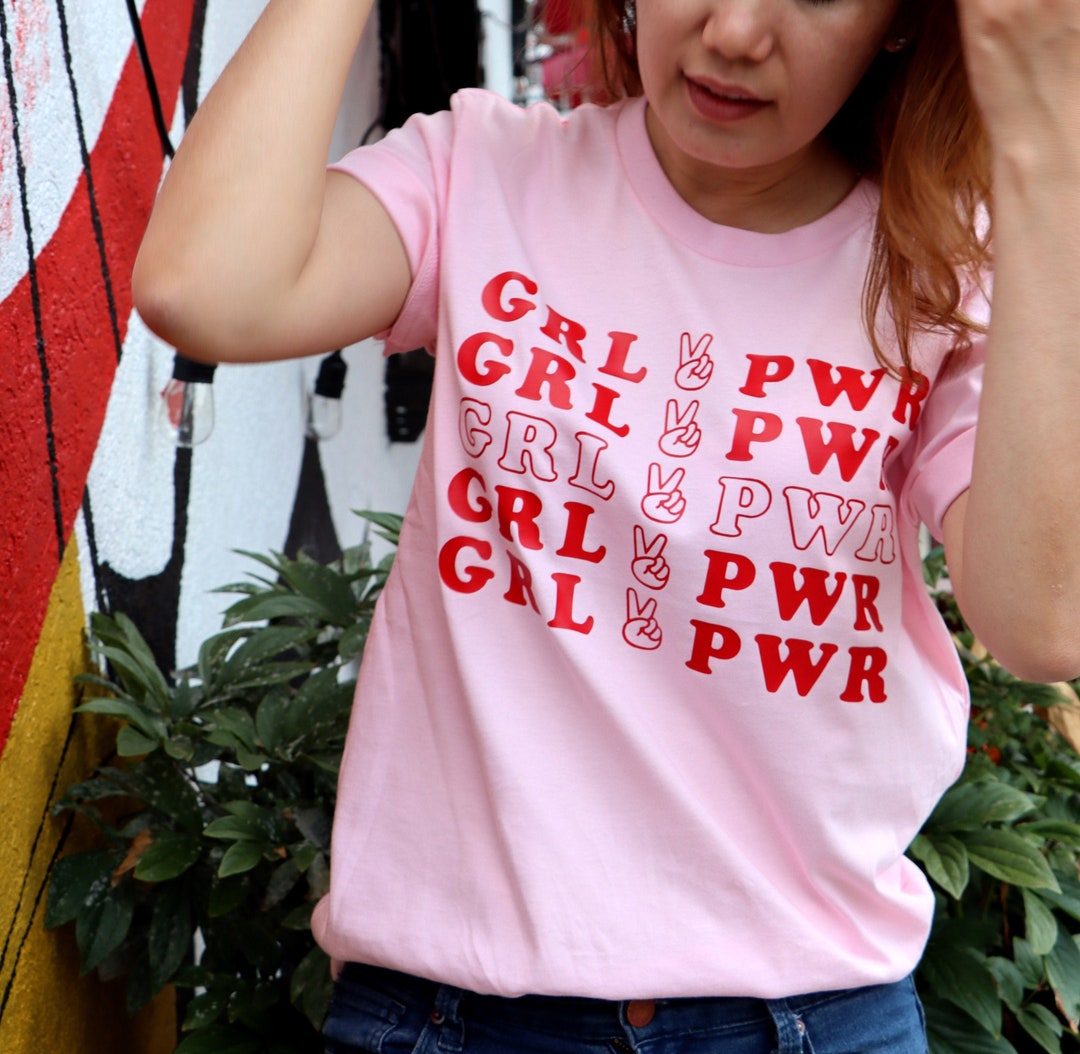 Girl power t shirt sales