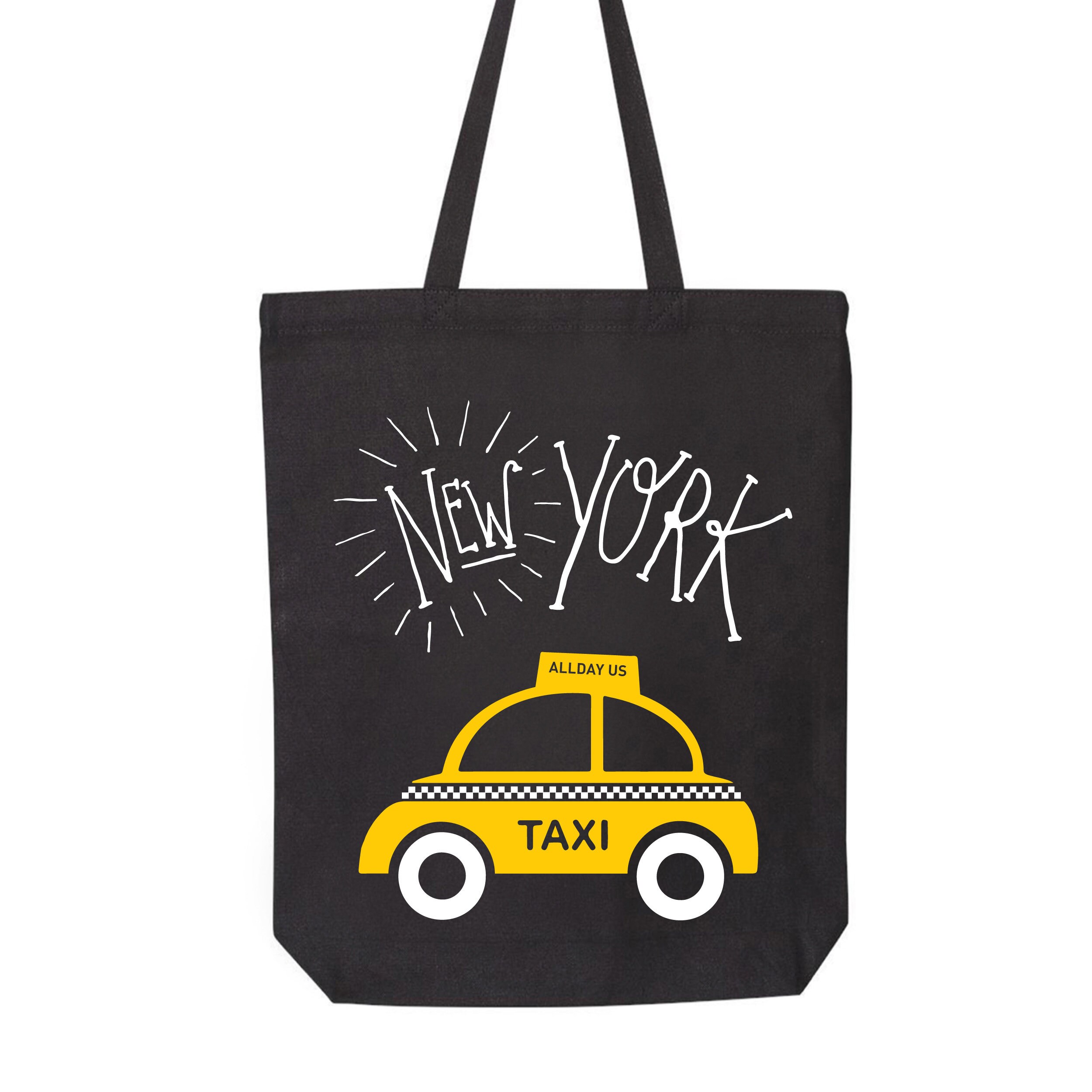 New York Taxi Tote Bag Friendly Bag Shopping Bag New York Etsy