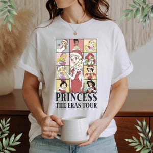 Princess Eras Tour Nostalgic Tribute-tröja - Disney-familjetröja, smörmjuk bomull, klassisk passform - unisex småbarn till vuxen bild 5
