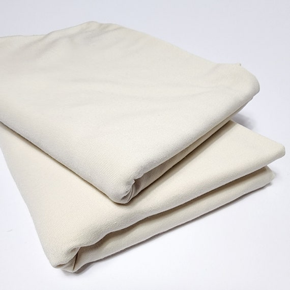 Tencel French Terry and Jersey Cream