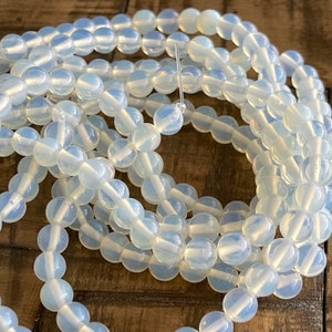 Opalite Round Bead Strand - 4mm - 6mm - 8mm