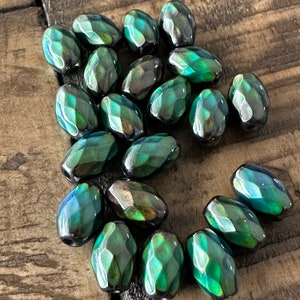 Hematite Mood Beads - Color Changing - Galaxy Colors