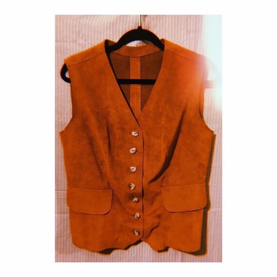 Vintage Suede Vest