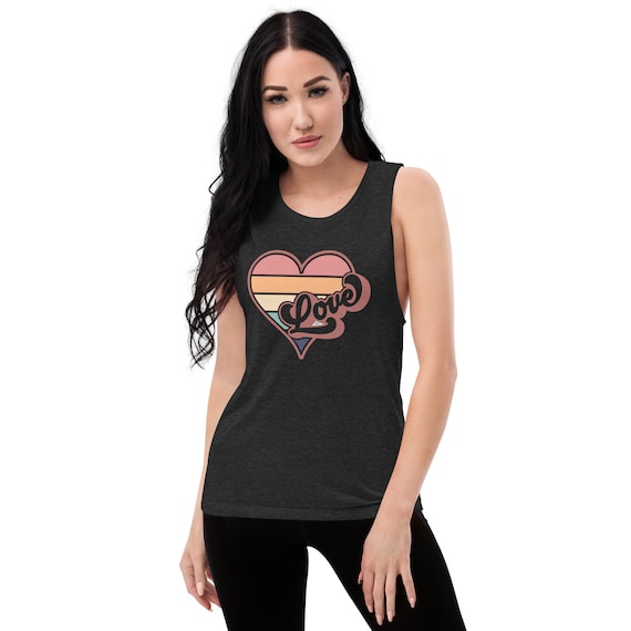 Retro Love Muscle Tank