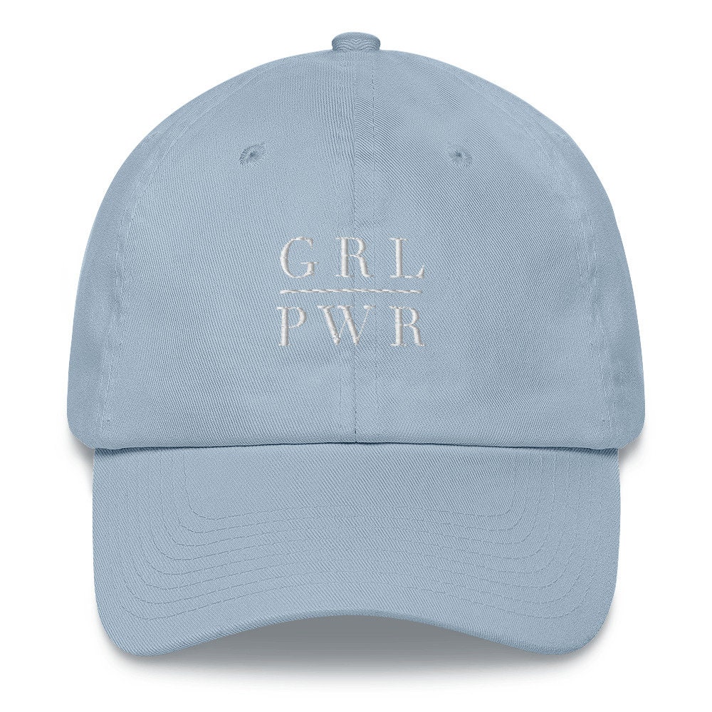 #GRL PWR Grey Cap grlpwrpnkred.jpg?v=1718807607&  main image 4