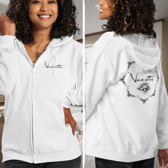 Namaste Zip Hoodie