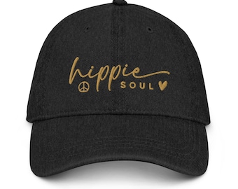 Gypsy Soul Hat | Distressed Baseball Cap OR Ponytail Hat  display picture 3