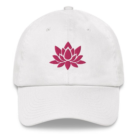 Pink Lotus Dad hat