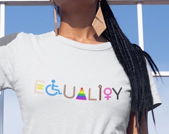 Equality shirt with symbols Clearance