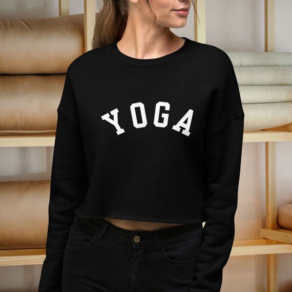 YOGA Crop Sweatshirt