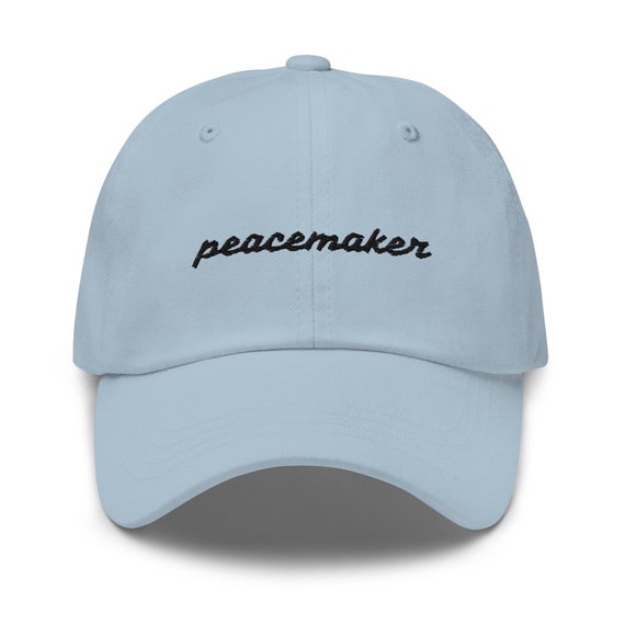 Peacemaker Dad Hat Black Embroidery | Enneagram 9