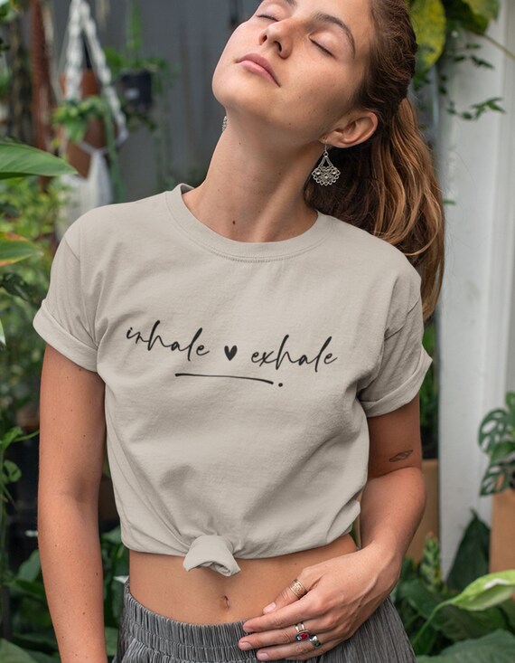 Inhale Exhale Tee