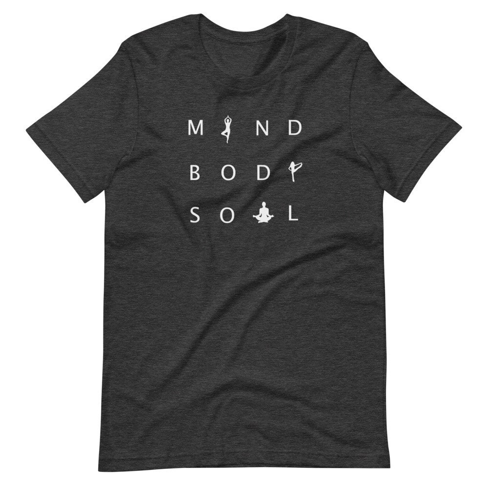 Mind Body Soul Tee / Yoga Shirt / Self Care / Womens Fitness - Etsy España
