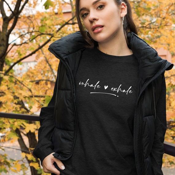 Inhale Exhale Long Sleeve Tee