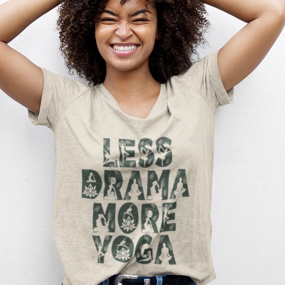 Less Drama More Yoga Tee