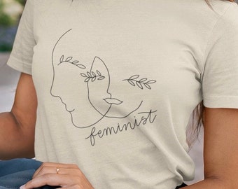 Camiseta feminista / Empoderamiento femenino / Camiseta feminista / Camiseta feminista / Mujeres empoderadas / Camiseta minimalista / Gran regalo para ella