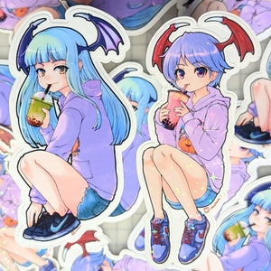 Darkstalkers casual Morrigan and Lilith