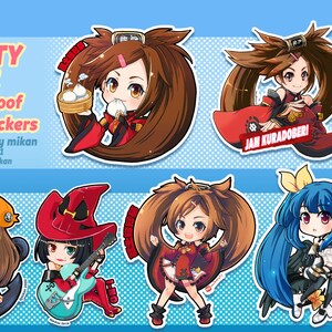 Pride Bridget GUILTY GEAR STRIVE Stickers 