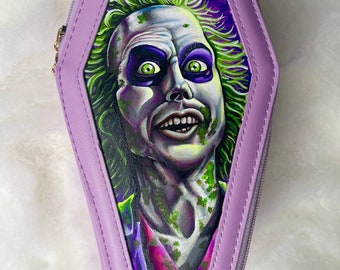 Beetlejuice purse READY TO SHIP Beetlejuice crossbody bag