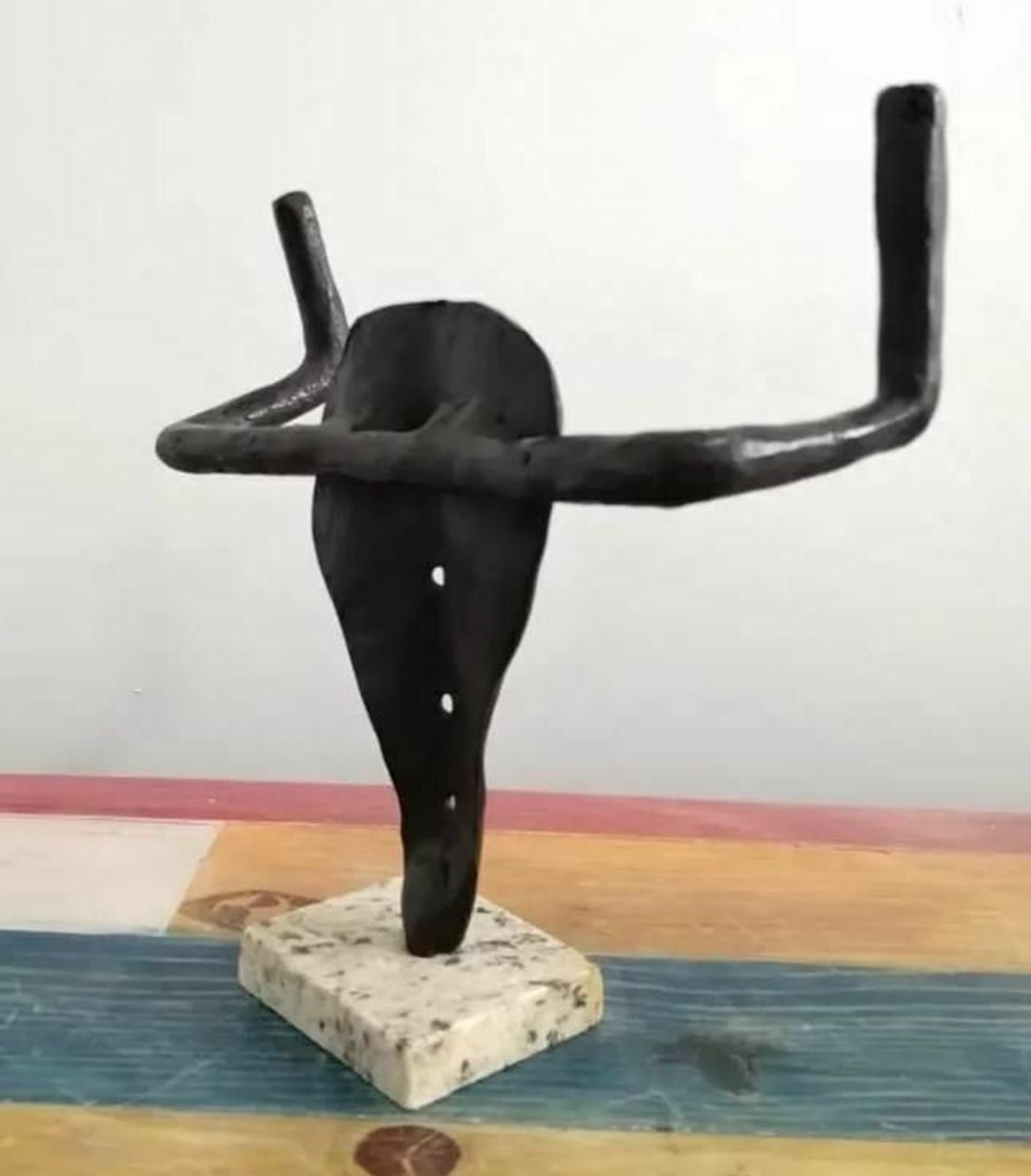 Pablo Picasso Bronze Sculpture Bull Head Signed Etsy