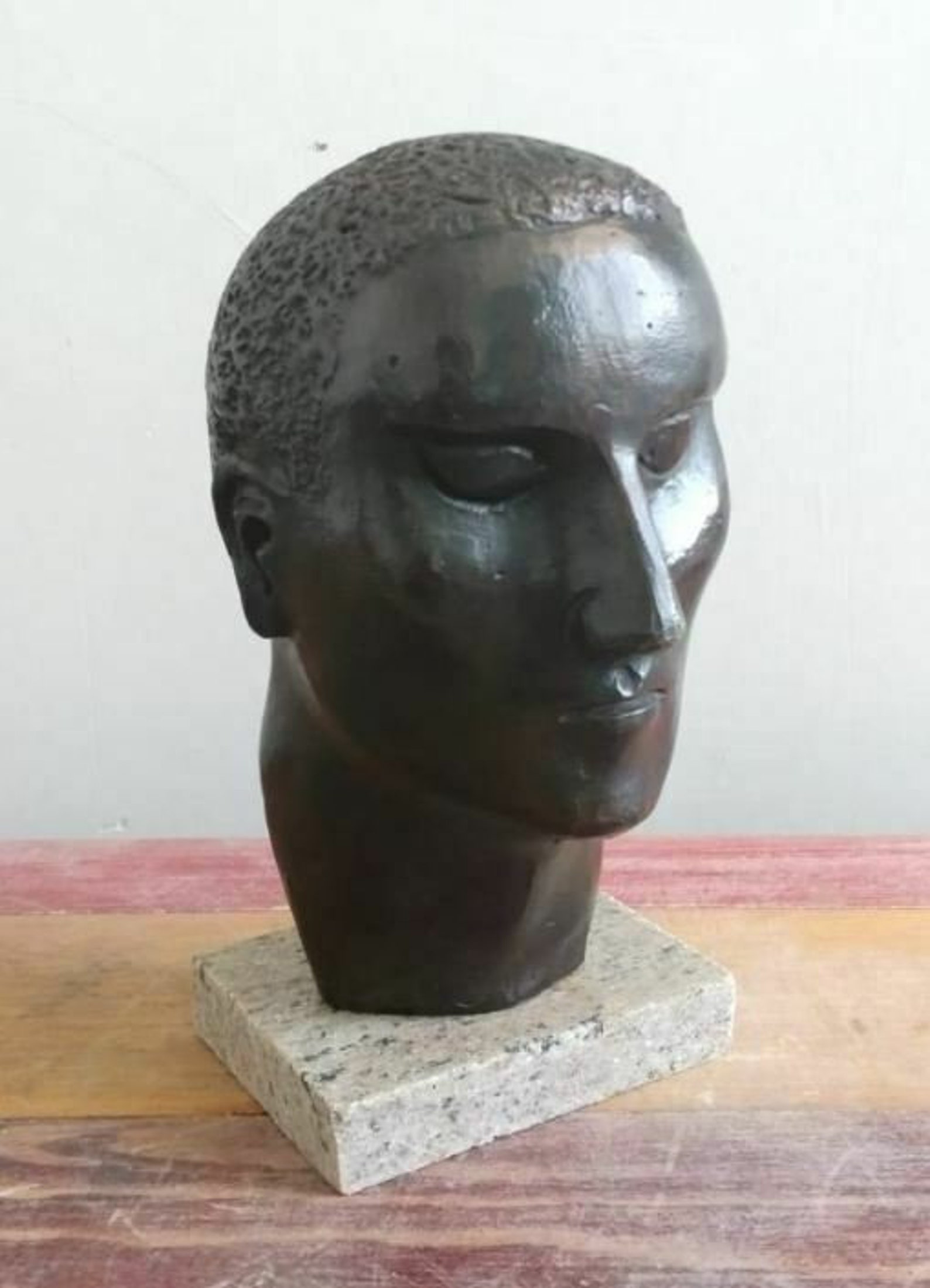 Jacob Epstein Lost Wax Bronze Sculpture Head Etsy