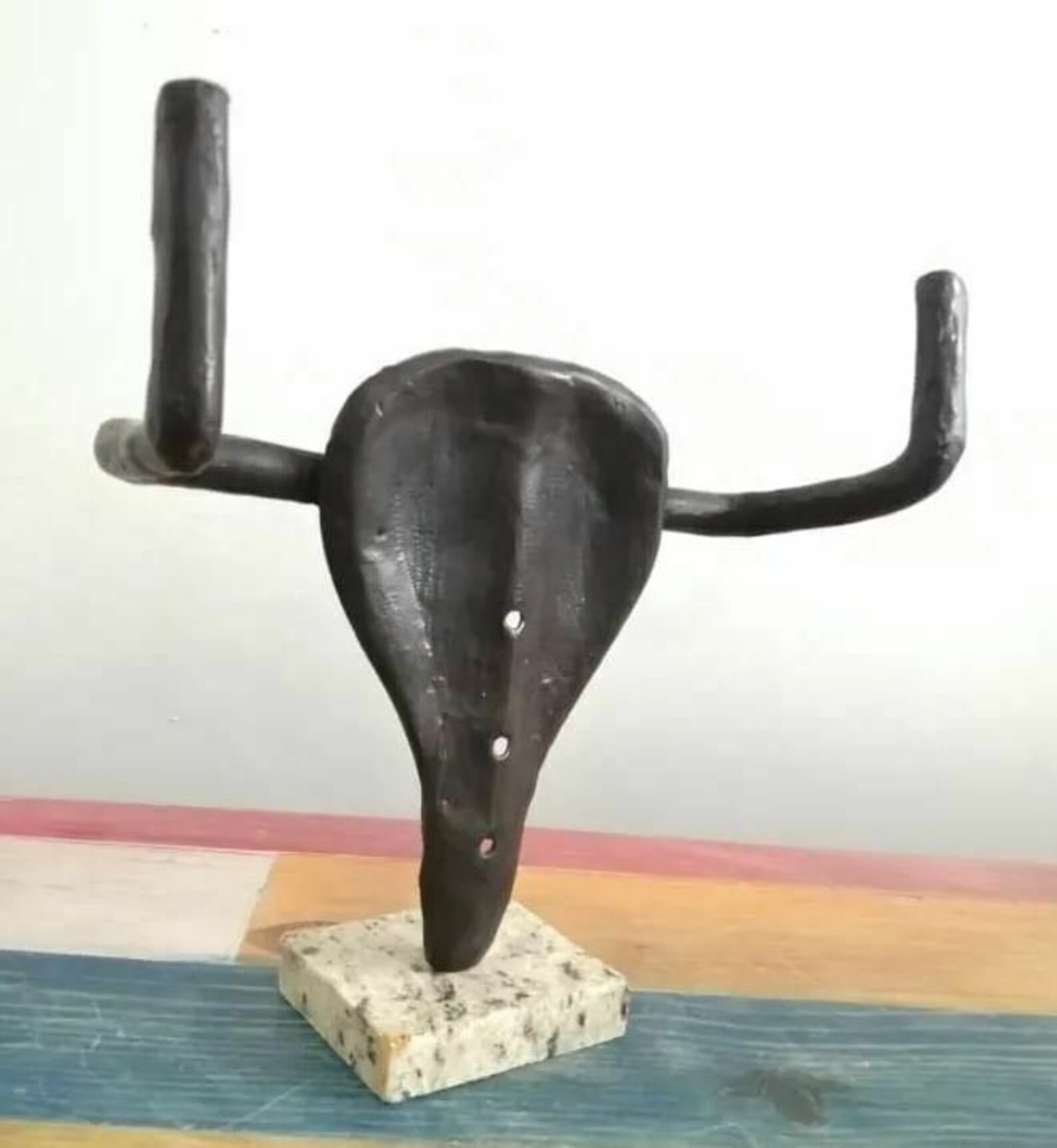 Pablo Picasso Bronze Sculpture Bull Head Signed Etsy