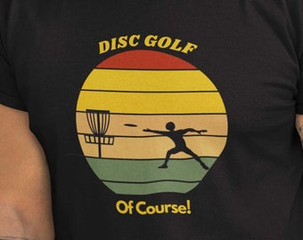 Disc golf shirt for him, disc golfer dad  gift, frolf disc golfing tshirt for men, frisbee playing tee for husband, flying disc, funny tee