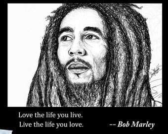 Bob Marley Coloring Pages - Il 340x270.3290484700 M56n 