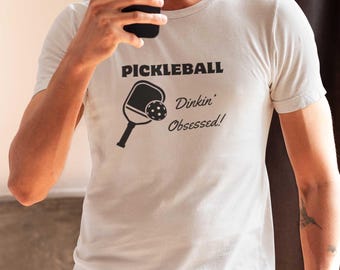 Pickleball Shirt, Pickle Baller Gift, Sports Lover Tshirt, Clothing Gift T-Shirt for Her, Women's Men's Funny Sport Graphic Tee Present