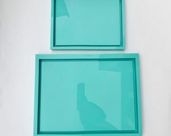 Molde de silicona de bandeja rectangular para resina // molde de bandeja rodante // molde de silicio de bandeja // acabado brillante y liso