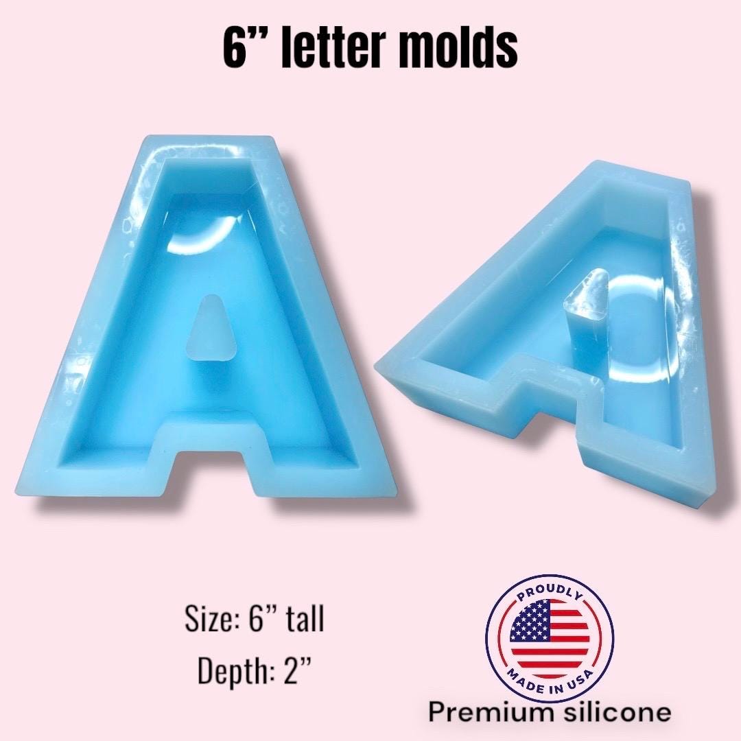 Molds アシモクラフト　asiパレ　38パレ 6” Letter Molds – AaJMolds