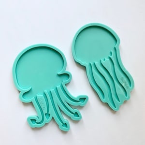 Jellyfish silicone mold for resin // shiny silicone mold