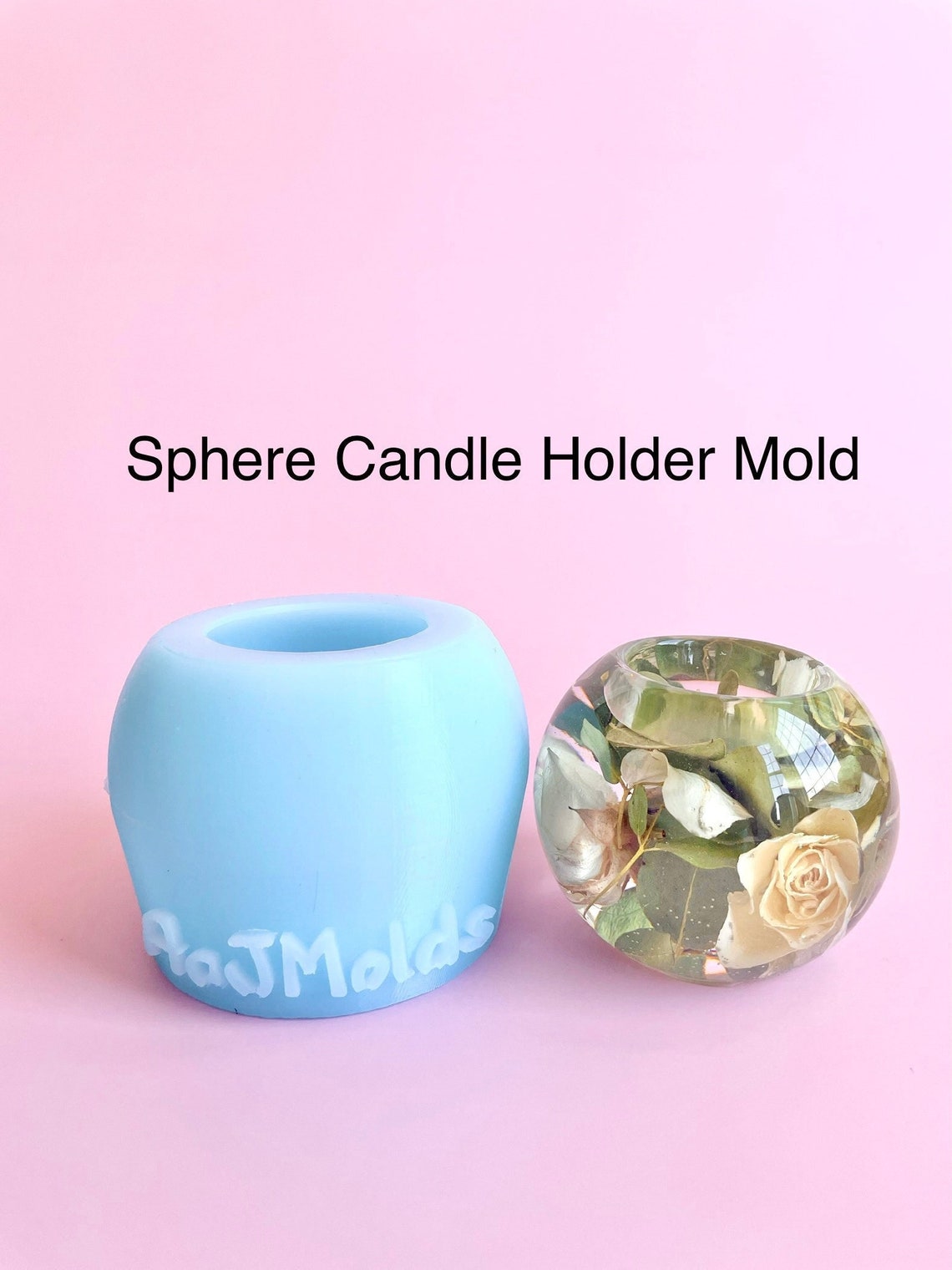 XL Tea Light Candle Holder Mold // Candle Holder Silicone Mold Etsy