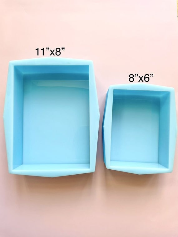 3 Deep Rectangle Block Mold // High Quality Silicone Mold for Resin // Mold  for Floral Preservation 