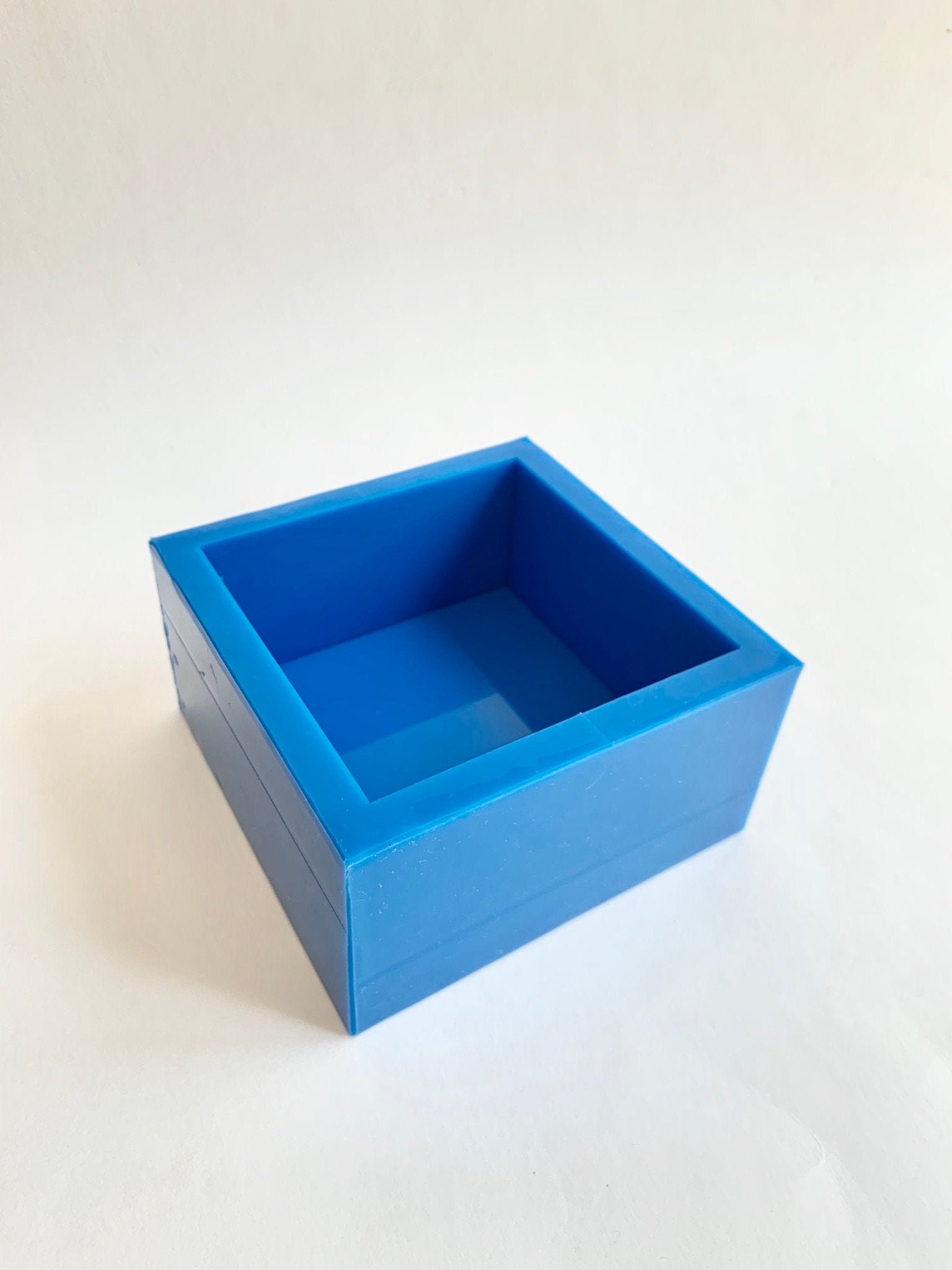 Square Silicone Mold, 4mL, 192 Cavity, Half Sheet, Blue