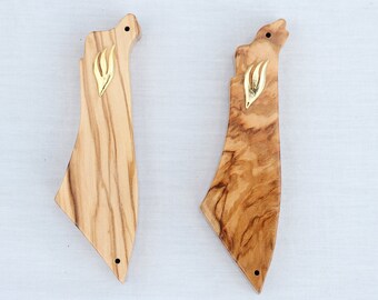 Great New Home or Office Gift Elegant 4.9 Inch Mezuzah fits up to 4 Inch Mezuzah Scroll Indoor Maple Colored Light Wood Mezuzah Case for The Home or Office