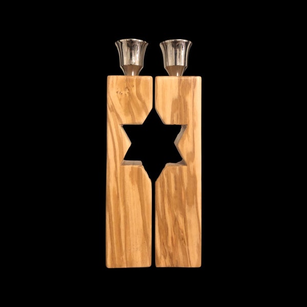Shabbat Candlesticks Etsy