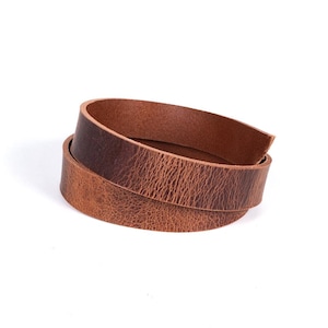 Tira de la colección Buffalo | Cuero de búfalo grueso y firme con acabado mate | Varios colores y tamaños | Leatherbox
