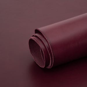 Collezione Vienna / Cuoio per finimenti conciato al vegetale (0,9 mm - 1,1 mm) / Vari colori e misure / Leatherbox