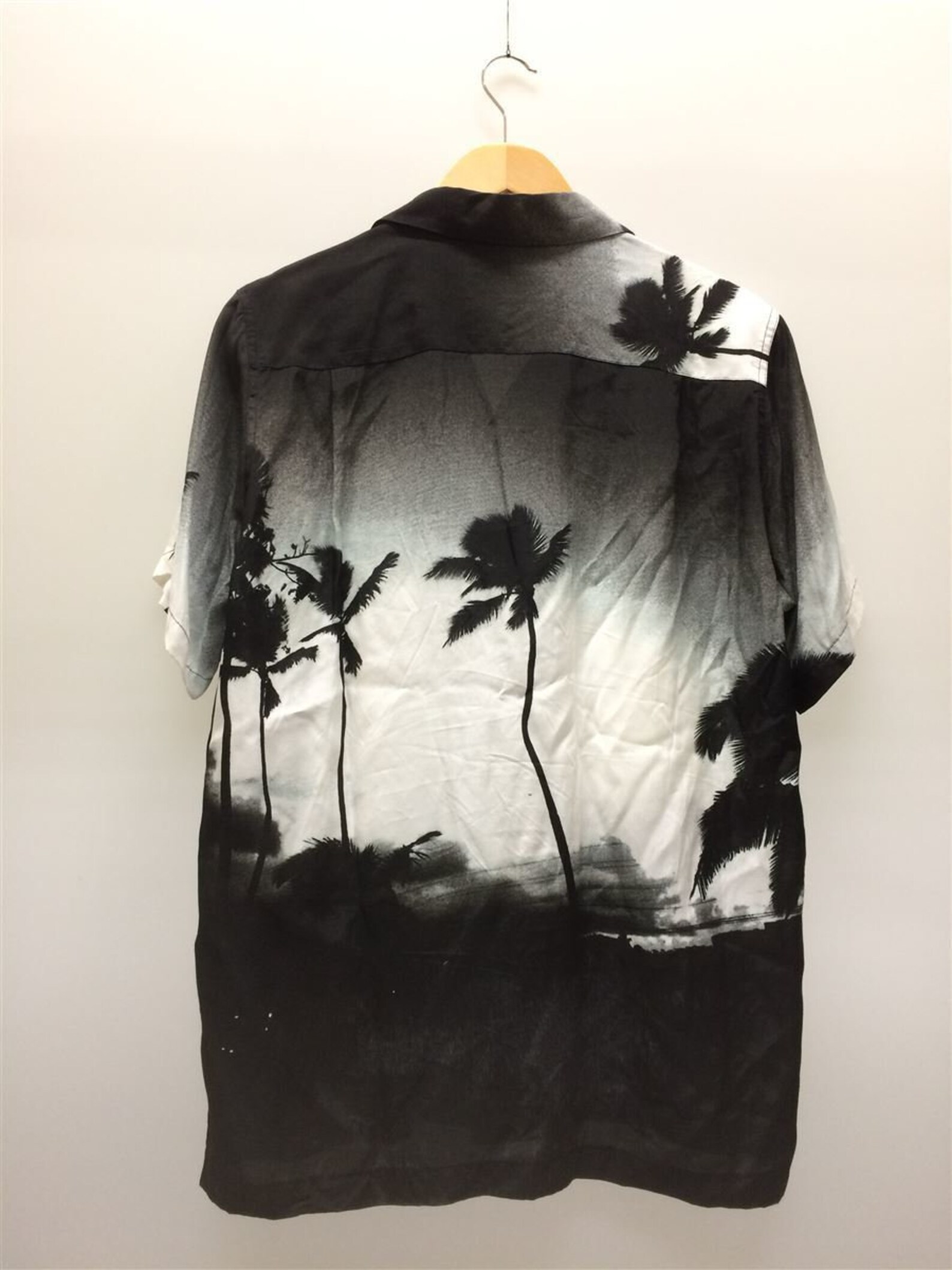 WACKO MARIA 2018SS Daido Moriyama Palm Trees Black & White