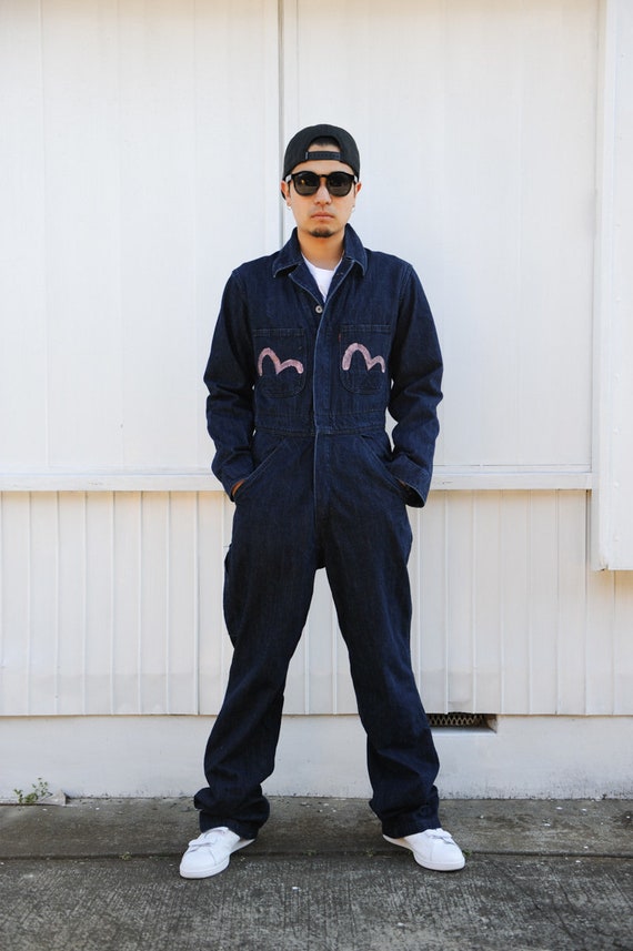 evisu overalls