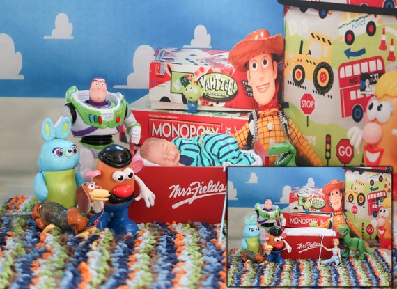 Digital Backdrop Toy Story Andy S Toy Room Digital Background Newborn Digital Backgrounds For Photography Boy Girl