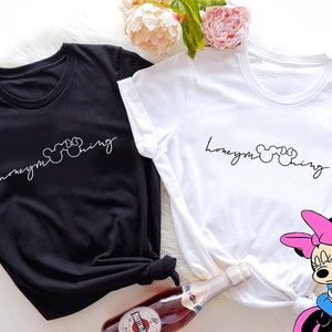 Disney Honeymoon Couple Shirts, Honeymooning, Honeymoon Matching Shirts, Honeymoon Gifts, Just Married, Happy Honeymoon, Disney Wedding Tee