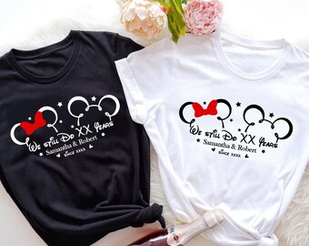 Disney Marriage Anniversary couple tee shirt_We still Do shirt_ Couples We still do shirt_Happily ever After Disney shirt_Anniversary gift